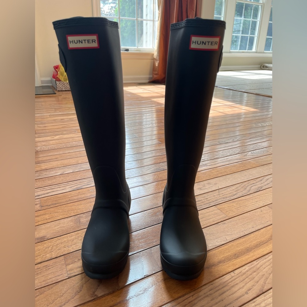 never used before hunter boots